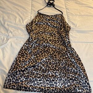 Wild Fable Black Halter Dress